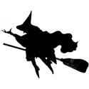 witch broom flying ball