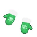 pair green mittens