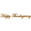 Happy Thanksgiving Wordart