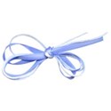 cute ribbon blue 2
