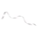 ribbon long swirled white