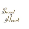 Sweet heart gold and silver