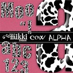 Cow Alphabet by Mikki