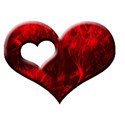 AC 3d I Heart You single frame puff red5