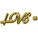 Love equals shiny 48 gold style