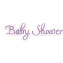baby shower-purple