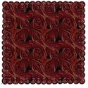 red rose mat