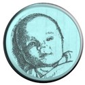 baby button blue