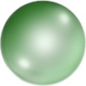 green button bead