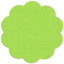 green texture flower layering  paper