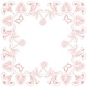 pale pink deco overlay