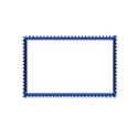 Pressed Blue frame