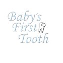 baby s first tooth blue