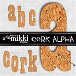Corkboard Alpha by Mikki