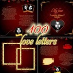 100 love letters for him