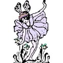 fairy princess in lavander