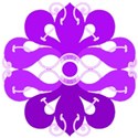 purple celtic flower