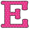 BIG E - Pink polka dot