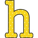 h - Yellow polka dot