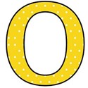 Big O - Yellow polka dot