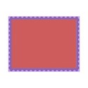 purple rectangular frame