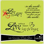 Love Quotes Word Art