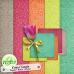 Fansy Floral Papers