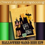 Halloween Card mini kit