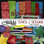 Back 2 School Kit & pages by Mikki