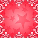 Christmas Stars on red background