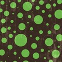 brown with green dots