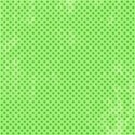 green with green polka dots