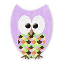 mini purple owl 2