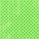 6 x 6 green on green polka dot
