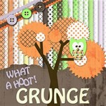 Grunge Owl - same kit with a new look!