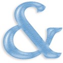 ampersand BLUE