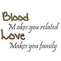 blood makes you related