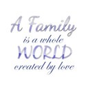 family is a world