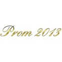 text prom gold