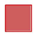 frame cuadrado rojo