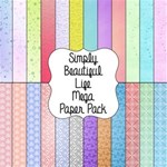 Simply Beautiful Life Mega Paper Pack