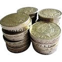 money pound coins
