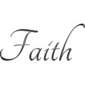CHROME-WORD-ART_0045_Faith