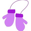 Purple Mittens