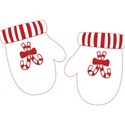Candy Cane Mittens