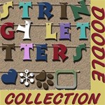 Stringy Letters - Doodle Collection