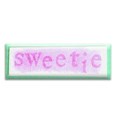 sweetie button pink