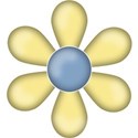 CK5e Flower SunWash ScrapGraphicsDotCom