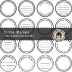 Circle Stamps ~ for a personal touch