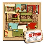 Here Comes Autumn - 7x5 Quick Page Set